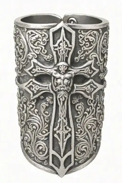 Andean Cross Bracelet With