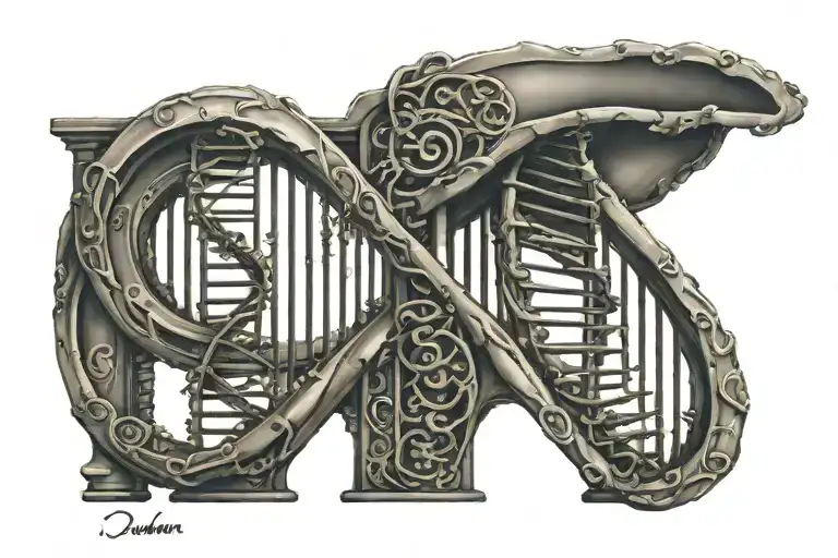 Dna With Last Name Written Donjuan