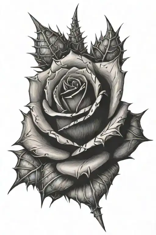 Thorn Spiky Rose