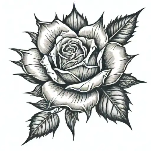 Thorn Spiky Rose