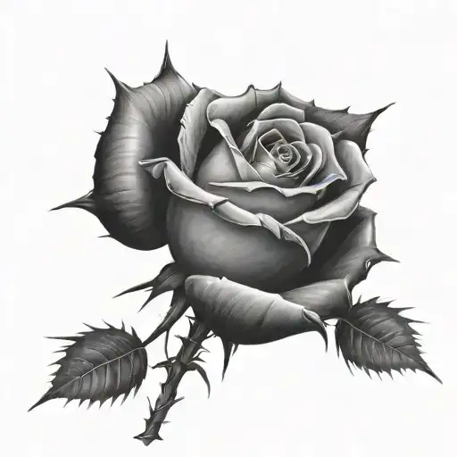 Thorn Spiky Rose