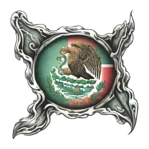 Mexican Flag Morphing