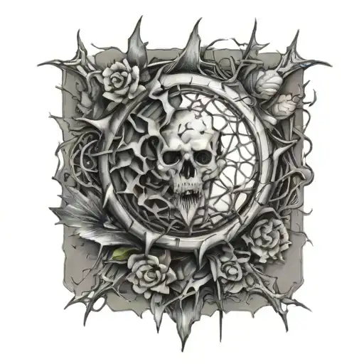 Thorns And Spikes Surrounding