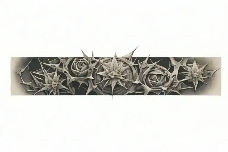 Thorns And Spikes Surrounding