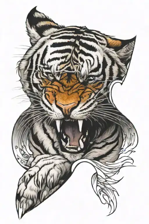 Traditional Tiger Crying Eye