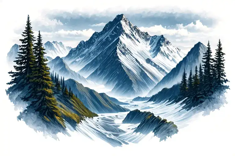 Background Mountains