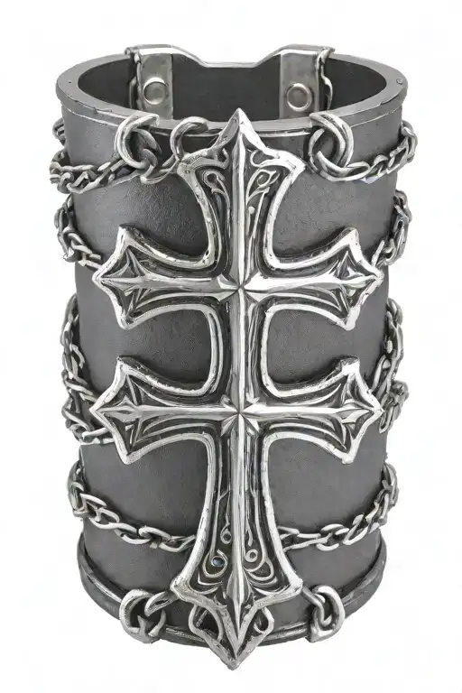 Smooth Cross Bracelet