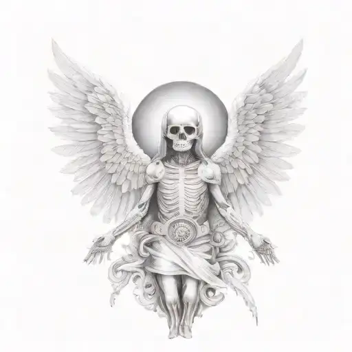 Angel Of Death Wide Wings Ancient