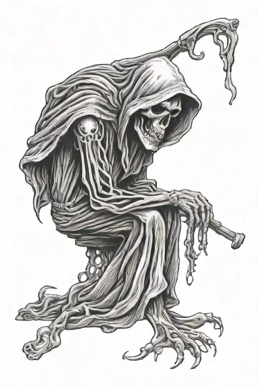 The Grim Reaper Smells Of Liquorice