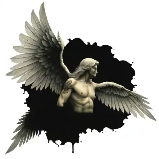 Angel Of Death Wings Greek Mythology Symbols