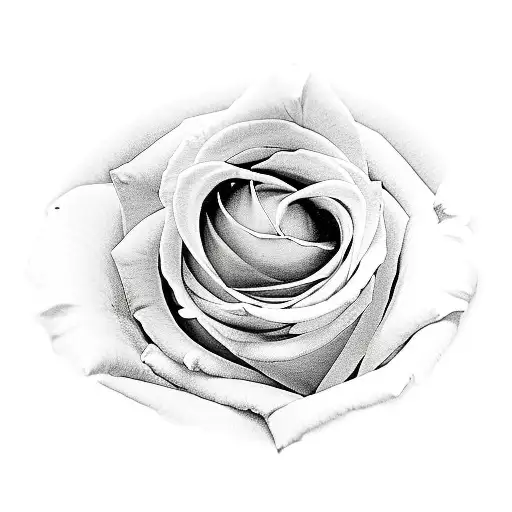 Roses With A Reoman Numeral Clock And Heart