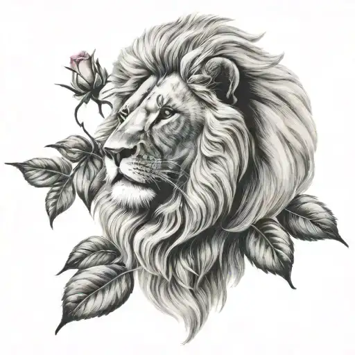 Rose Lion