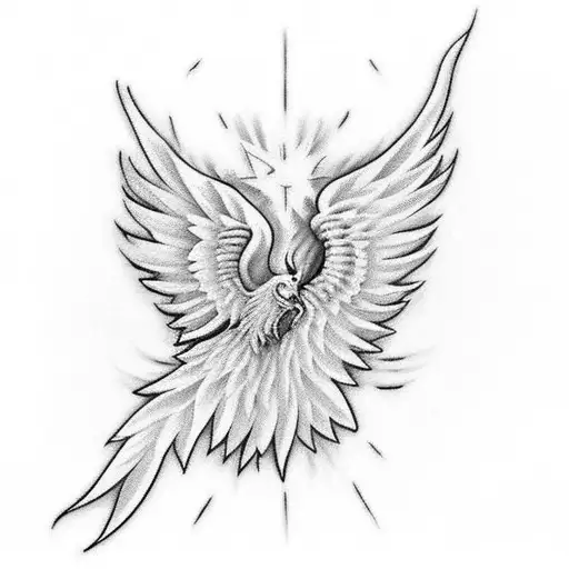 Phoenix Wings Orange