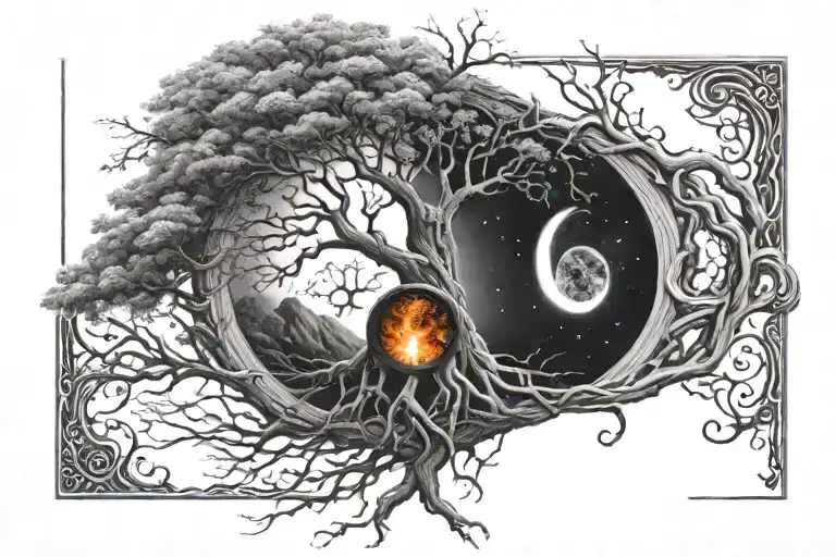 Tree Of Life And Black Hole