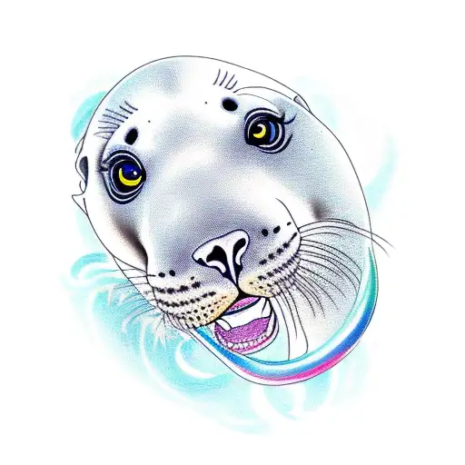 Sea Lion Full Body Fierce Playful