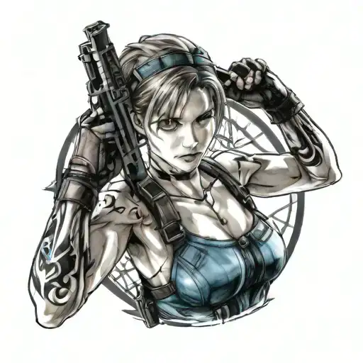 Jill Valentine From Resident Evil