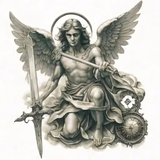 Guardian Angel With A Sword