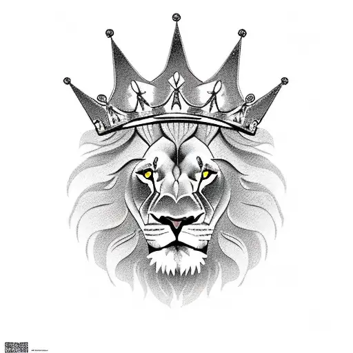 Lion With A Crown