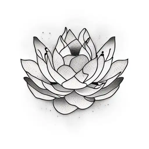 Wildflowers With Lotus Flower