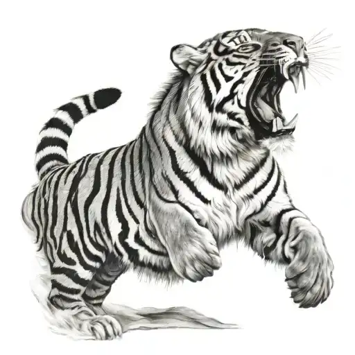 Tiger Roaring