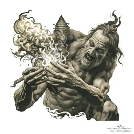 Prometheus Gifting Fire To Mankind