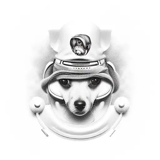 A Realistic Depiction Of A Pisncher Dog Dressed As A Video Game Character