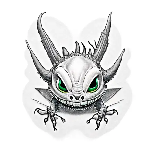 Stitch Jack Skellington Toothless Dragon