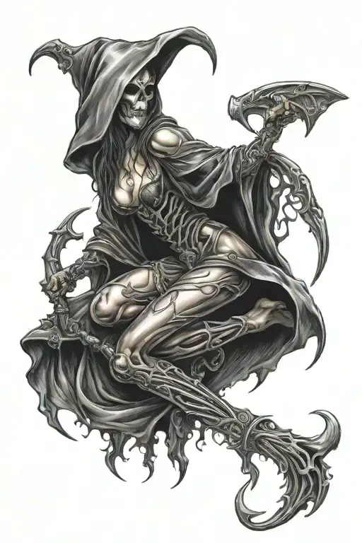 Grim Reaper Sexy Female