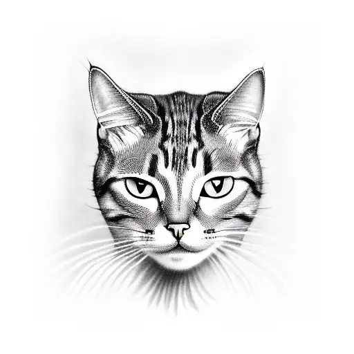 Cat Realistic Portrait