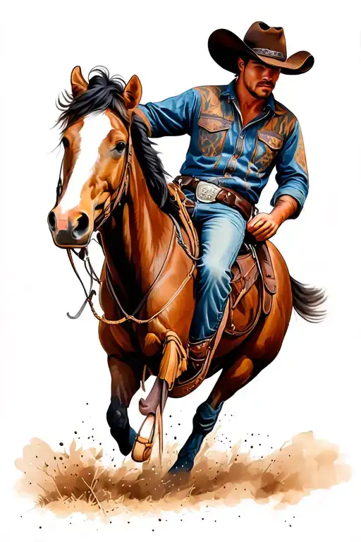 West Texas Rodeo Cowboy