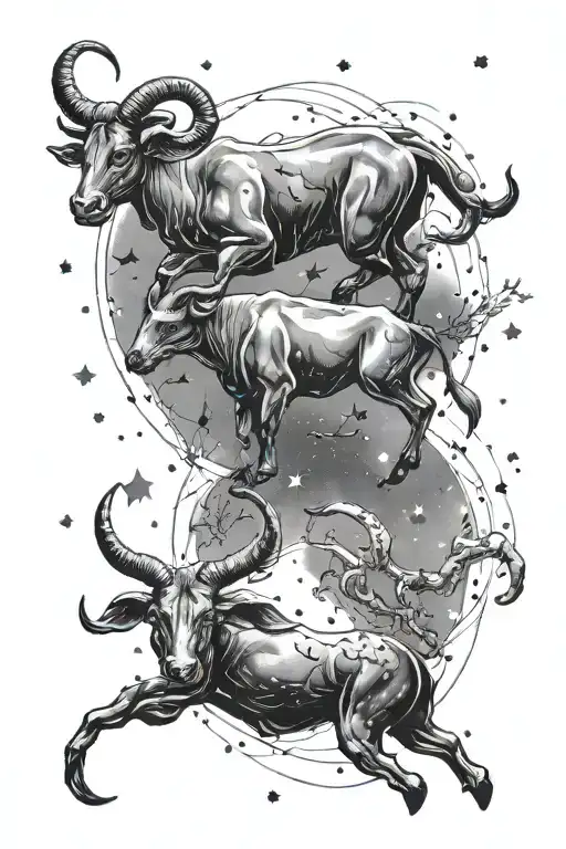 Taurus And Scorpio Constellation