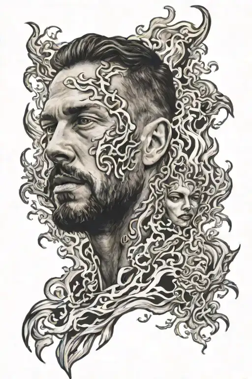 People And Fire Flames