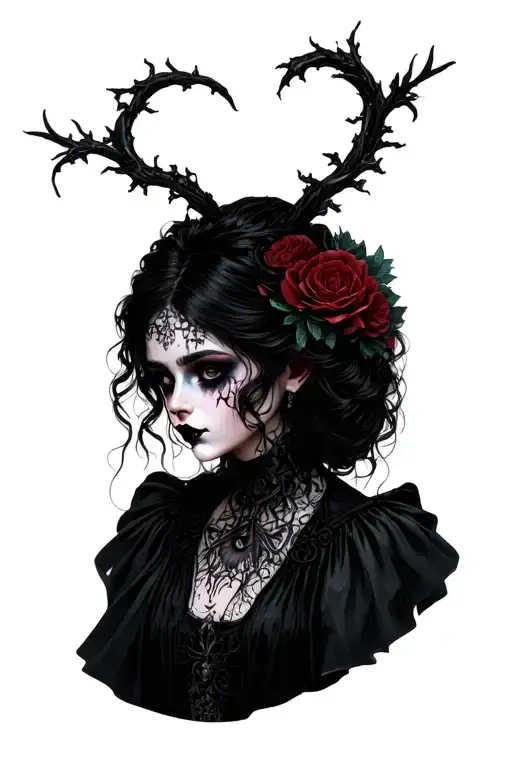 Eerie Feminine Gothic Style