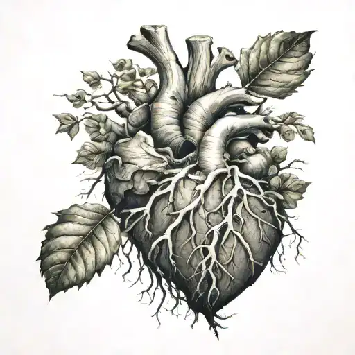 A Broken Heart Growing Roots