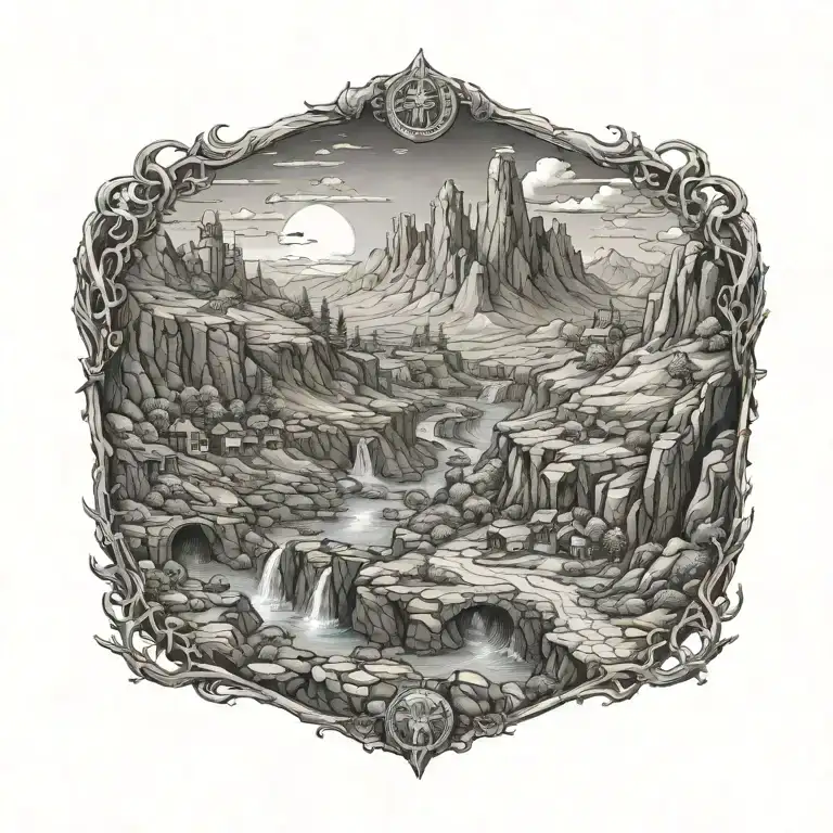 A Fantasy Landscape Inspired By Runescape