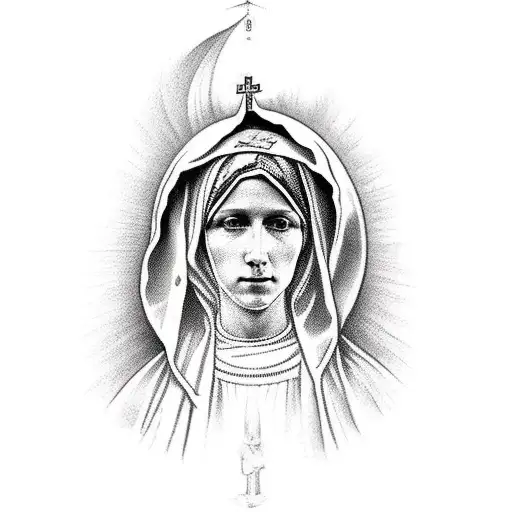 Full Body Virgin Mary