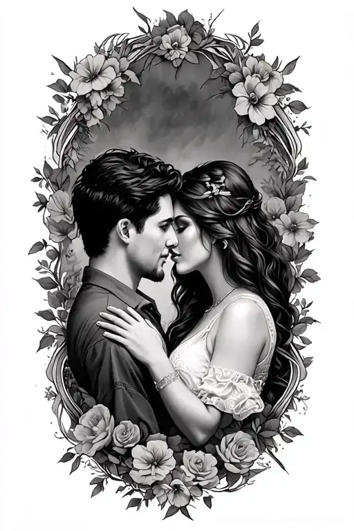 Men's Tattoo Idea Brother Sister Bond