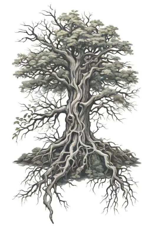 Tree And Roots