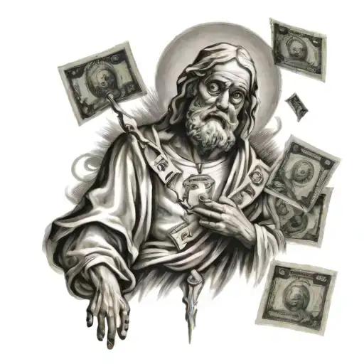 Saint Jude Thaddeus And Money In The