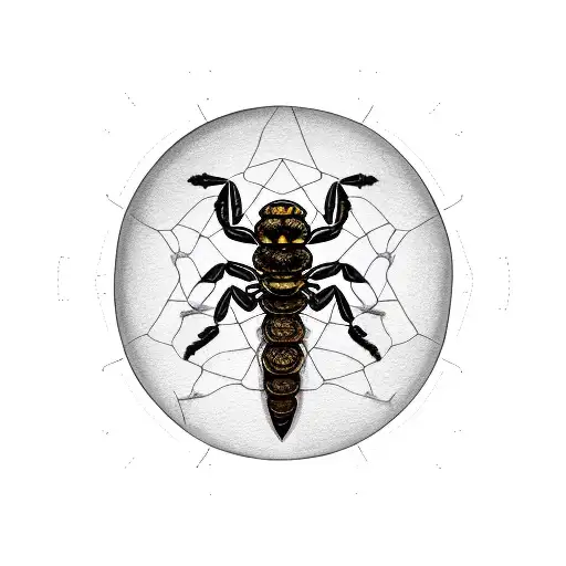 Scorpion With Globe