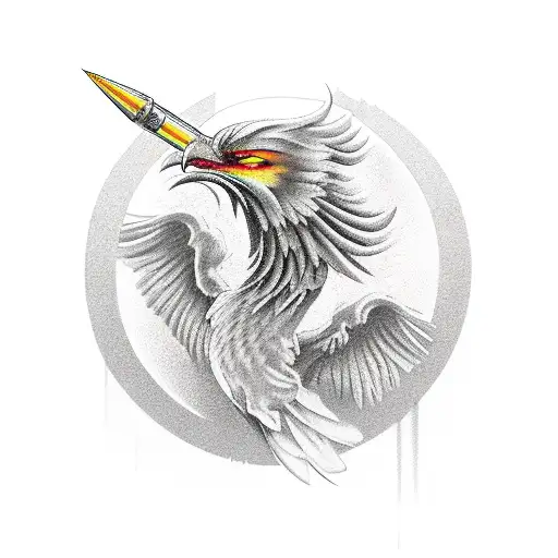 Phoenix With Gun
