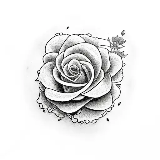 Lit Joint With Weed Flowers In Background