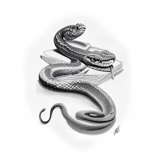 Snake Wrapped Around Arm