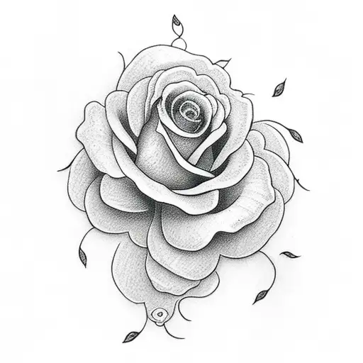 Pretty Women Surrounded By Roses