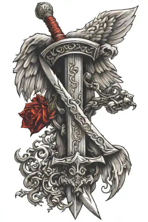 Gryffindor Sword Intertwined