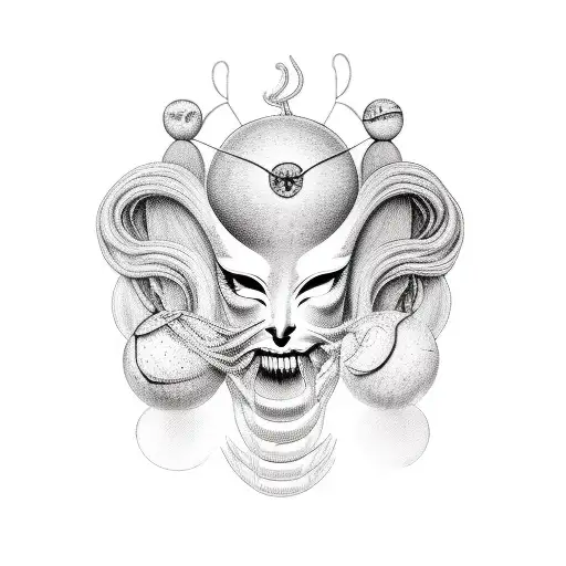 Eve As Portrayed In The Bible With A Red Apple