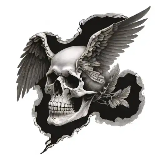 Skull And Wings