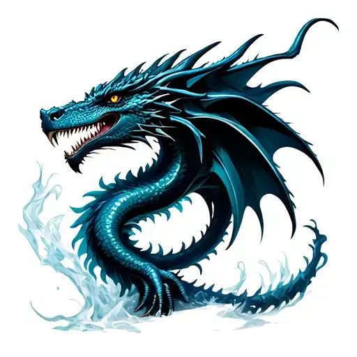 Ice Dragon Black