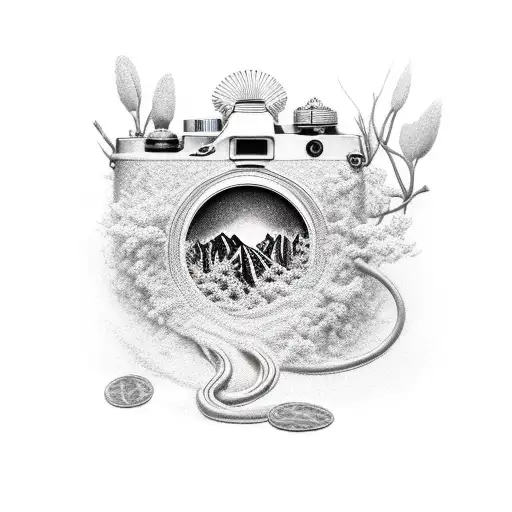 Triathlon Nature Scene