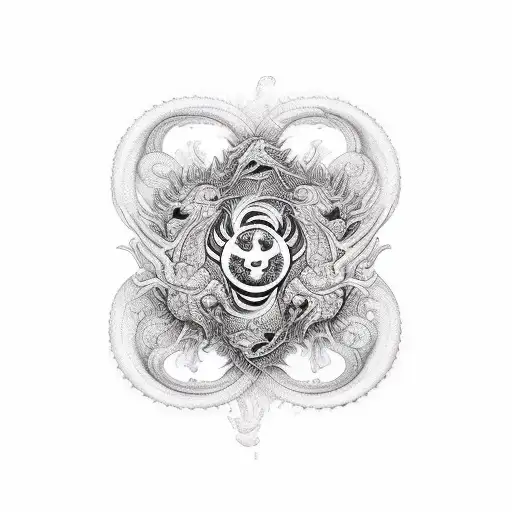 Ying And Yang And Scorpio